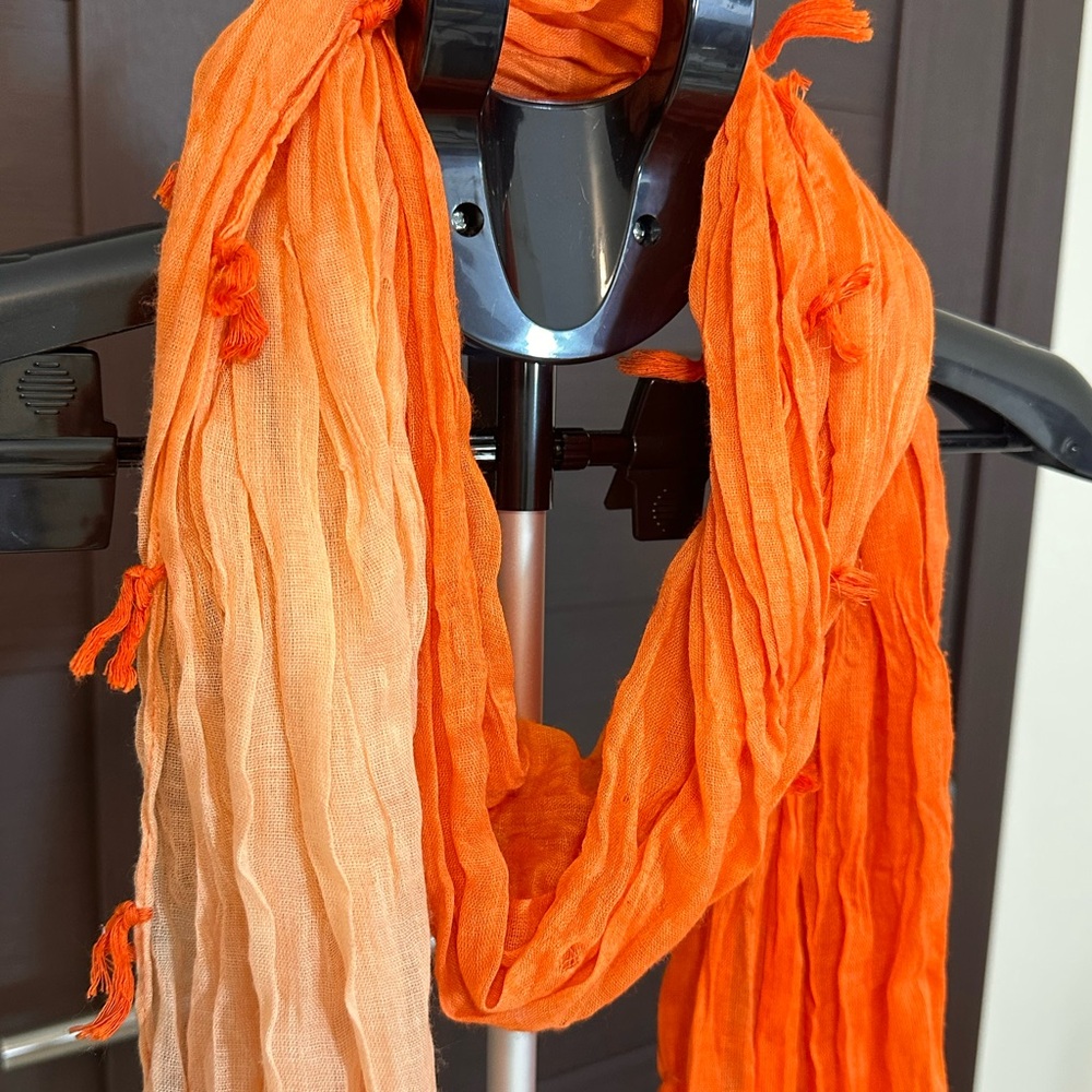 Orange Ombre Scarf